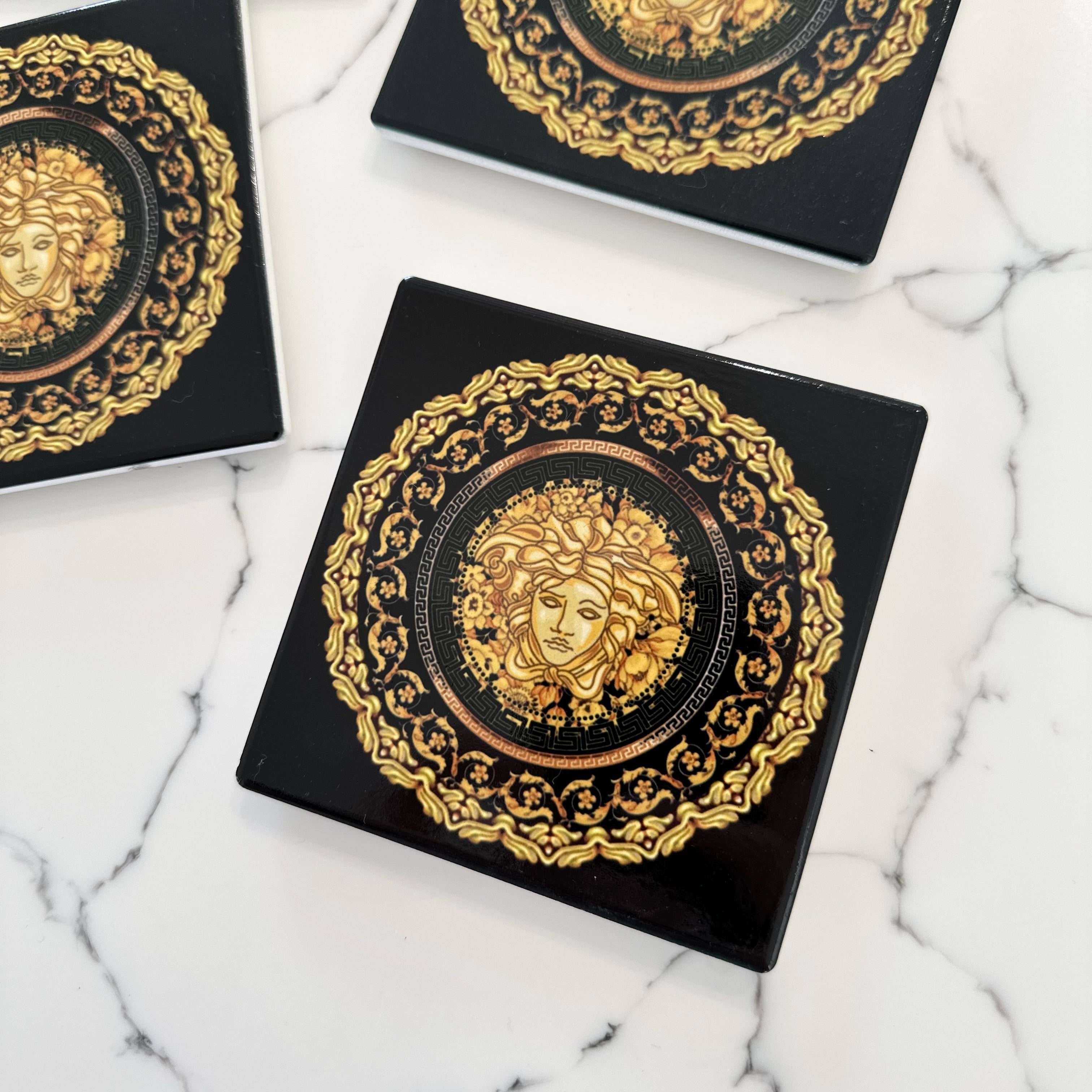 Medusa Coasters Black