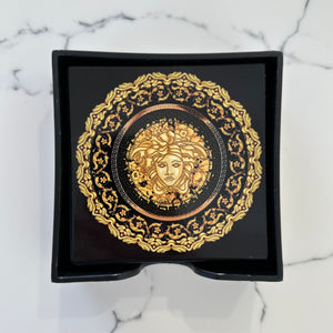 Medusa Coasters Black