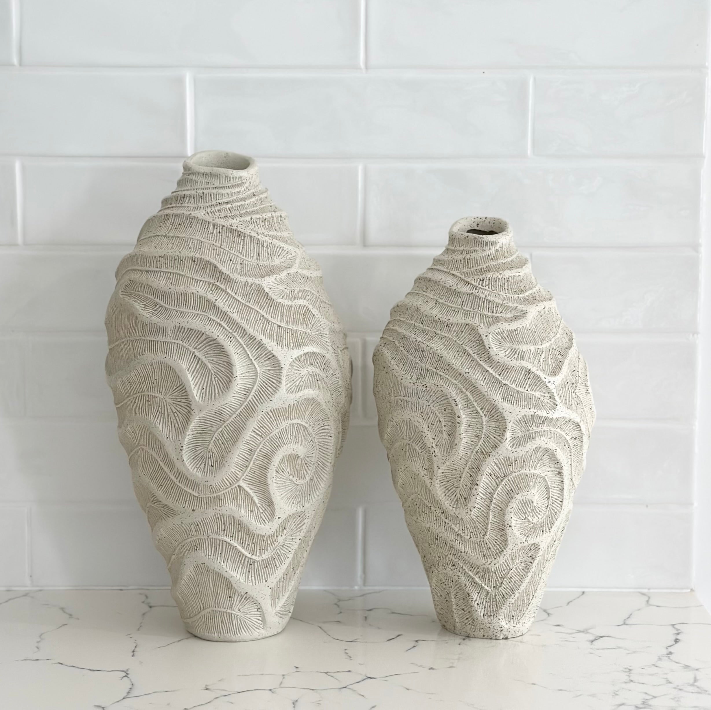 Abstract Coral Decor Vase (Large)