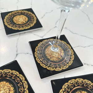 Medusa Coasters Black