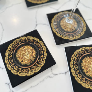 Medusa Coasters Black