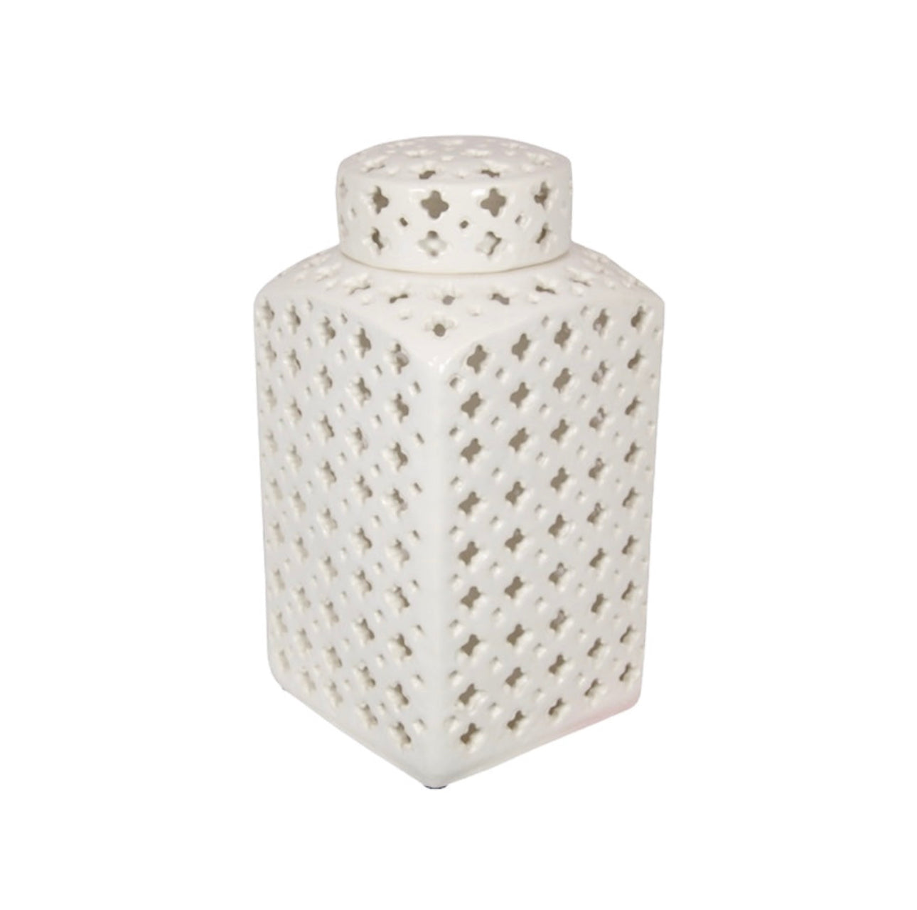 Square Moroccan Ginger Jar