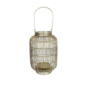 Gold Metal Decor Lantern