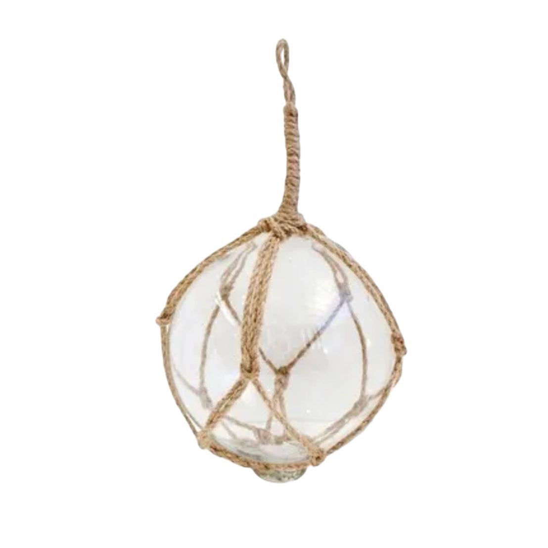 Glass Rope Ball - Small - Clear